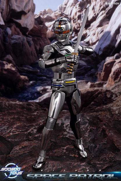 Preventa Figura Silver Space Patrol marca Soosootoys SST101 escala 1/6