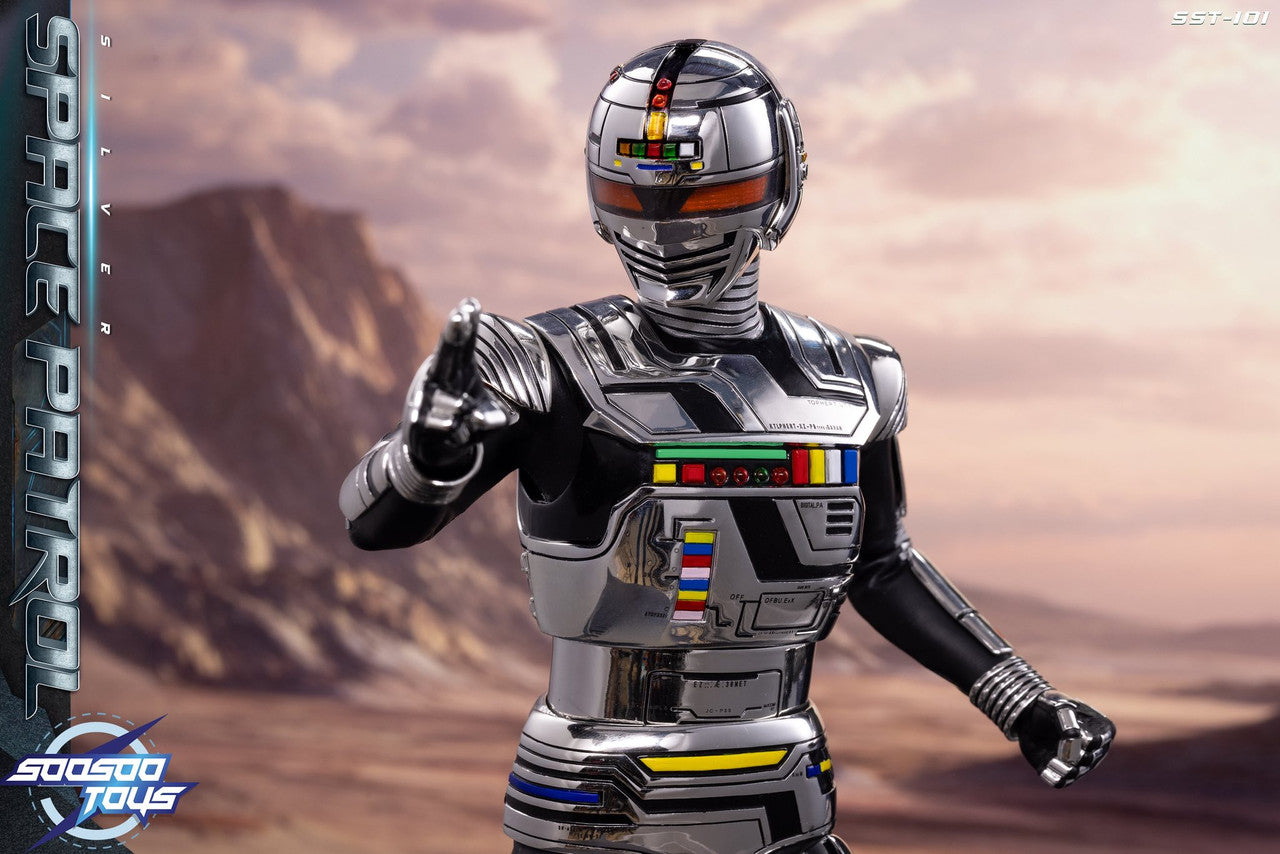 Preventa Figura Silver Space Patrol marca Soosootoys SST101 escala 1/6