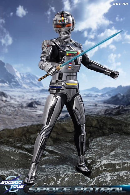 Preventa Figura Silver Space Patrol marca Soosootoys SST101 escala 1/6