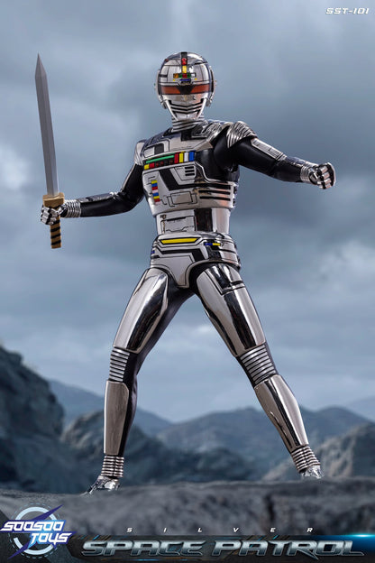Preventa Figura Silver Space Patrol marca Soosootoys SST101 escala 1/6