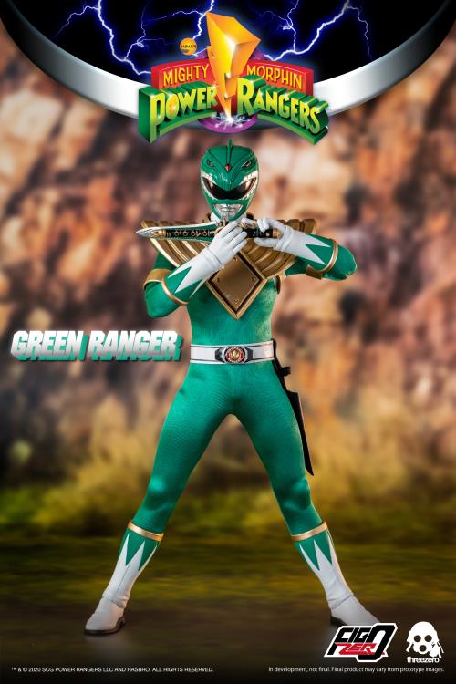 Pedido Figura Green Ranger - Mighty Morphin Power Rangers - FigZero marca Threezero 3Z0200 escala 1/6