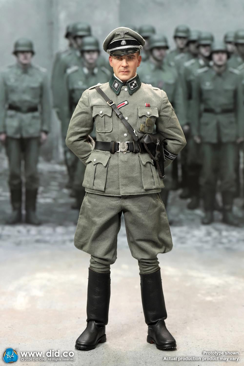 Preventa Figura Amon Göth - WWII German Officer marca DID D80178 escala 1/6