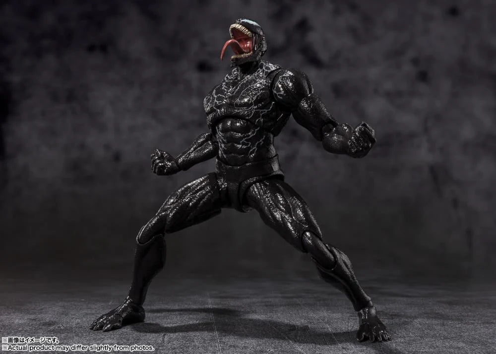 Preventa Figura Venom - Venom: The Last Dance - S.H.Figuarts marca Bandai Spirits escala pequeña 1/12