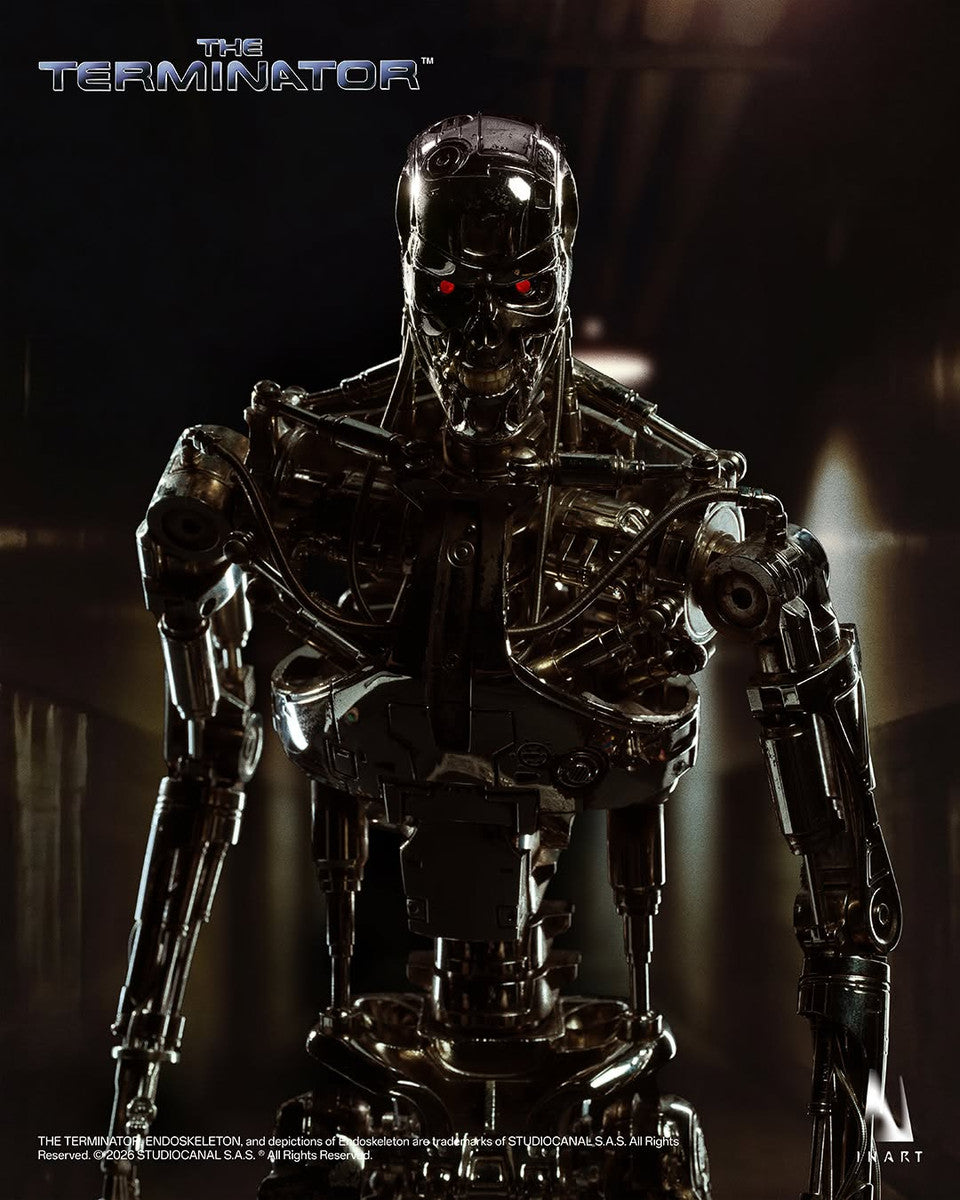 Preventa Figura T-800 Endoskeleton - The Terminator marca INART A036 Queen Studio escala 1/6