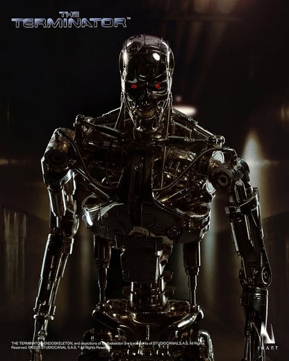 Preventa Figura T-800 Endoskeleton - The Terminator marca INART A036 Queen Studio escala 1/6