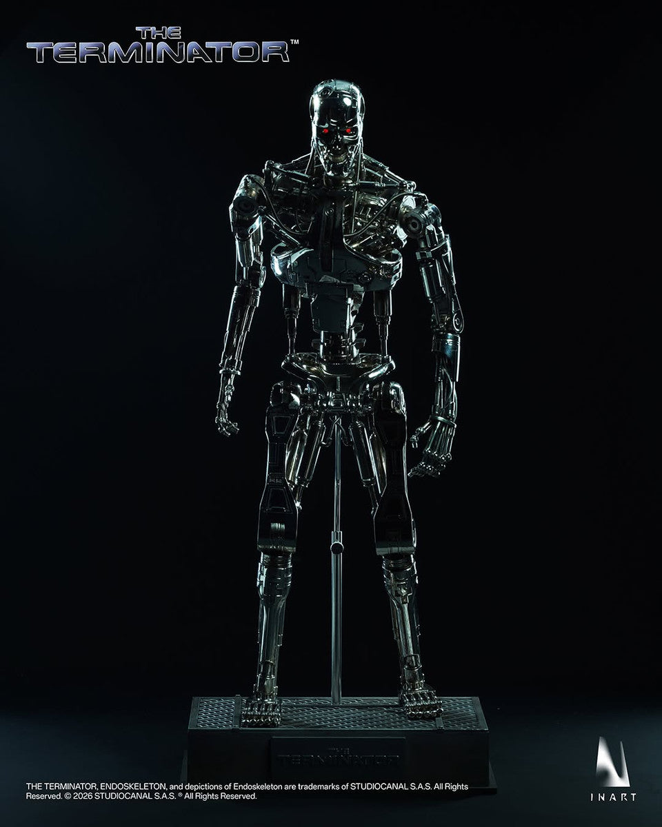 Preventa Figura T-800 Endoskeleton - The Terminator marca INART A036 Queen Studio escala 1/6