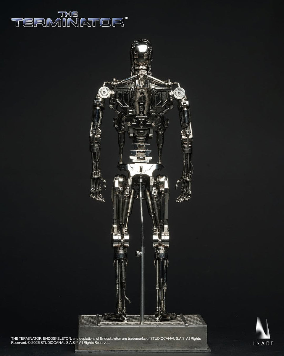 Preventa Figura T-800 Endoskeleton - The Terminator marca INART A036 Queen Studio escala 1/6