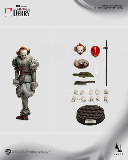 Preventa Figura Pennywise - IT: Welcome to Derry (Season 1) marca INART A039 Queen Studio escala 1/6