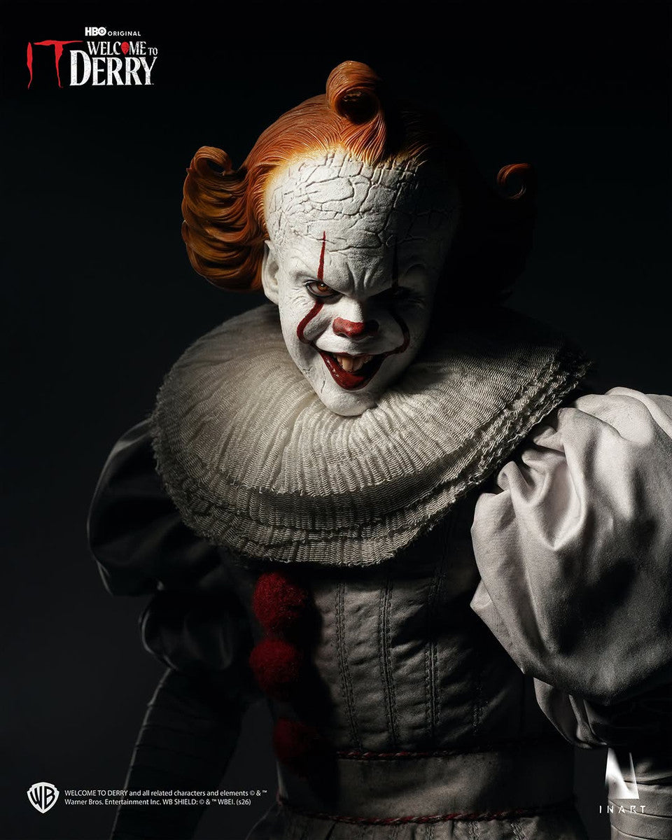 Preventa Figura Pennywise - IT: Welcome to Derry (Season 1) marca INART A039 Queen Studio escala 1/6