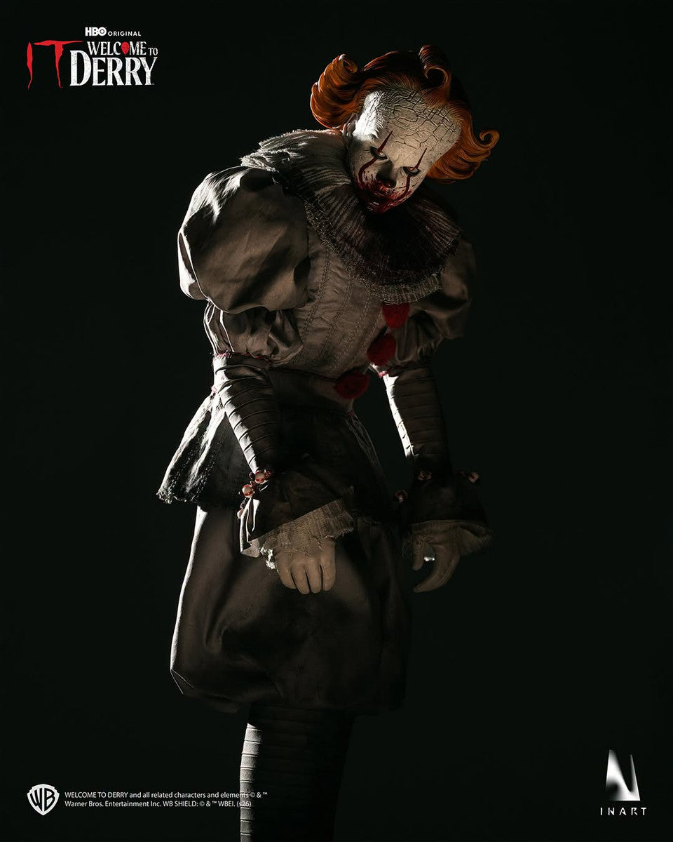 Preventa Figura Pennywise - IT: Welcome to Derry (Season 1) marca INART A039 Queen Studio escala 1/6