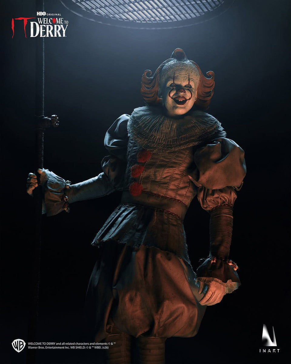 Preventa Figura Pennywise - IT: Welcome to Derry (Season 1) marca INART A039 Queen Studio escala 1/6