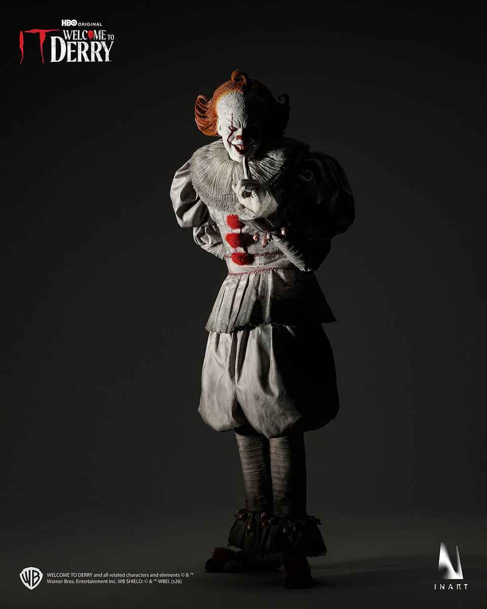 Preventa Figura Pennywise - IT: Welcome to Derry (Season 1) marca INART A039 Queen Studio escala 1/6