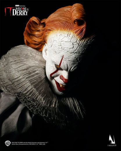 Preventa Figura Pennywise - IT: Welcome to Derry (Season 1) marca INART A039 Queen Studio escala 1/6