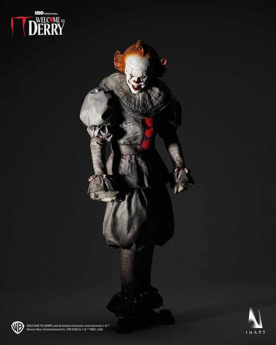 Preventa Figura Pennywise - IT: Welcome to Derry (Season 1) marca INART A039 Queen Studio escala 1/6