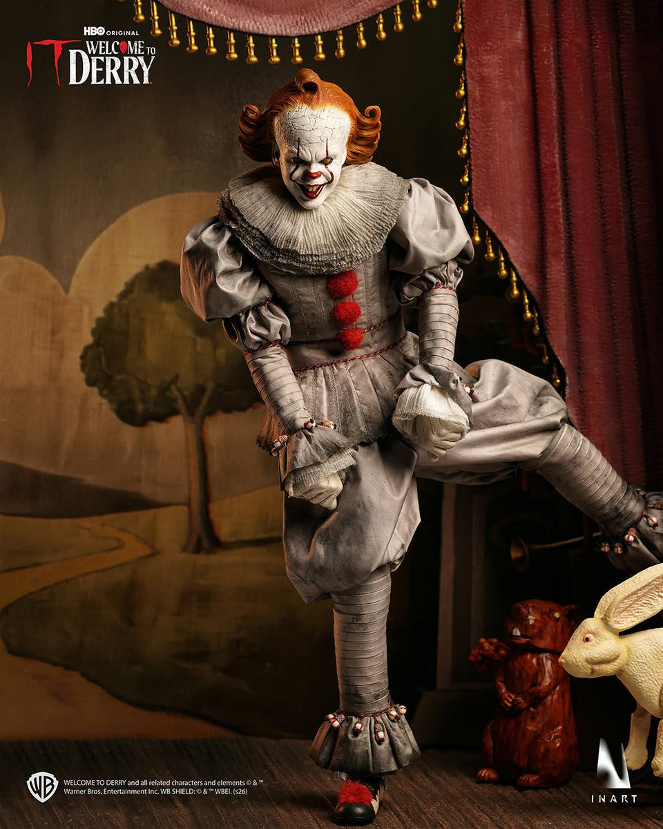Preventa Figura Pennywise - IT: Welcome to Derry (Season 1) marca INART A039 Queen Studio escala 1/6