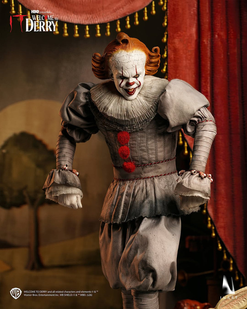 Preventa Figura Pennywise - IT: Welcome to Derry (Season 1) marca INART A039 Queen Studio escala 1/6