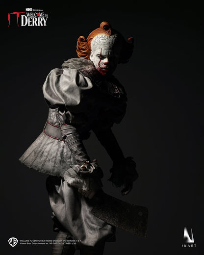 Preventa Figura Pennywise - IT: Welcome to Derry (Season 1) marca INART A039 Queen Studio escala 1/6