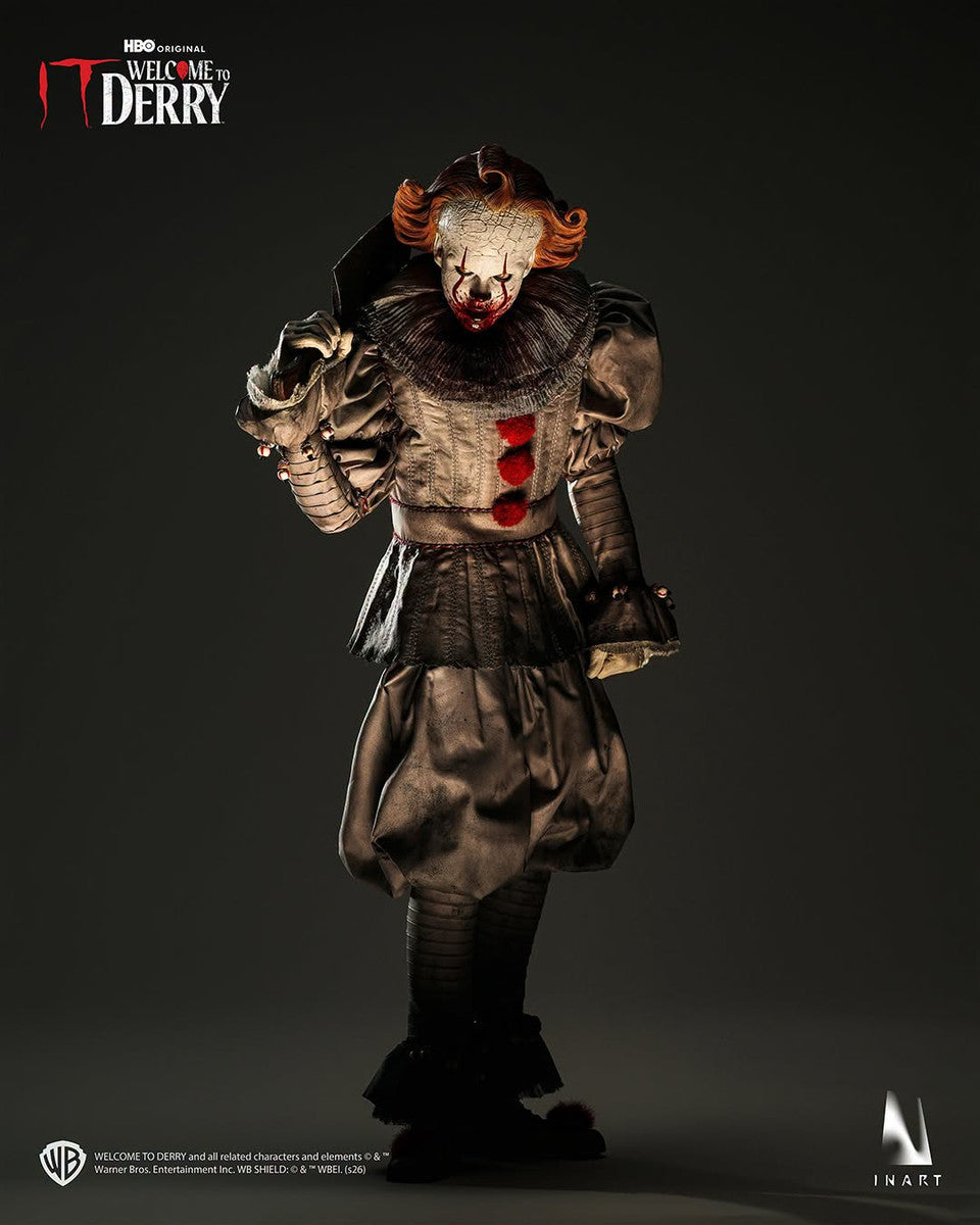 Preventa Figura Pennywise - IT: Welcome to Derry (Season 1) marca INART A039 Queen Studio escala 1/6