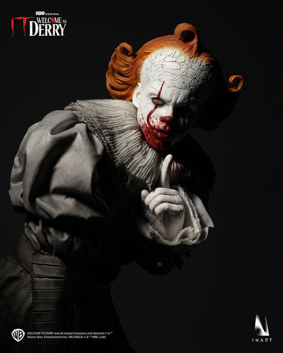 Preventa Figura Pennywise - IT: Welcome to Derry (Season 1) marca INART A039 Queen Studio escala 1/6