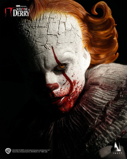 Preventa Figura Pennywise - IT: Welcome to Derry (Season 1) marca INART A039 Queen Studio escala 1/6