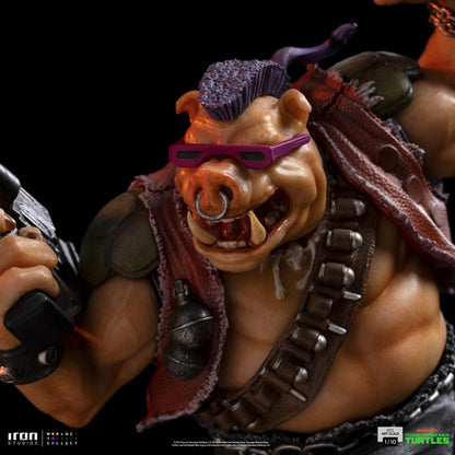 Pedido Estatua Bebop - Teenage Mutant Ninja Turtles - BDS Limited Edition marca Iron Studios escala de arte 1/10