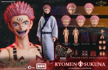 Preventa Figura Ryomen Sukuna (Luxury Edition) - Jujutsu Kaisen marca Asmus JJKS05LUX escala 1/6