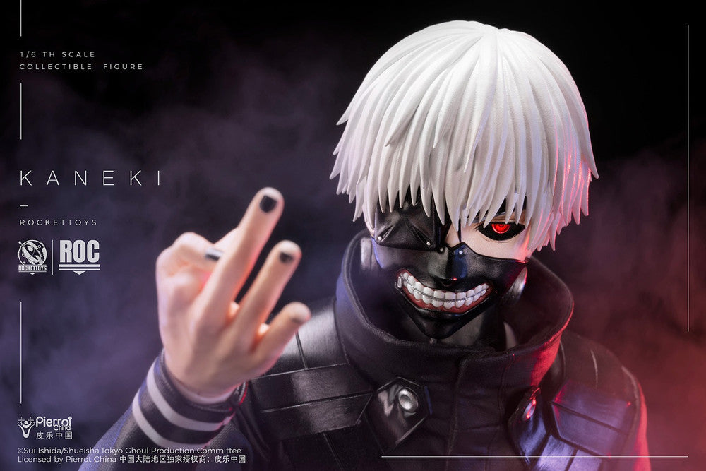 Preventa Figura KANEKI (Battle Suit Version) - Tokyo Ghoul marca Rocket Toys ROC-025 escala 1/6