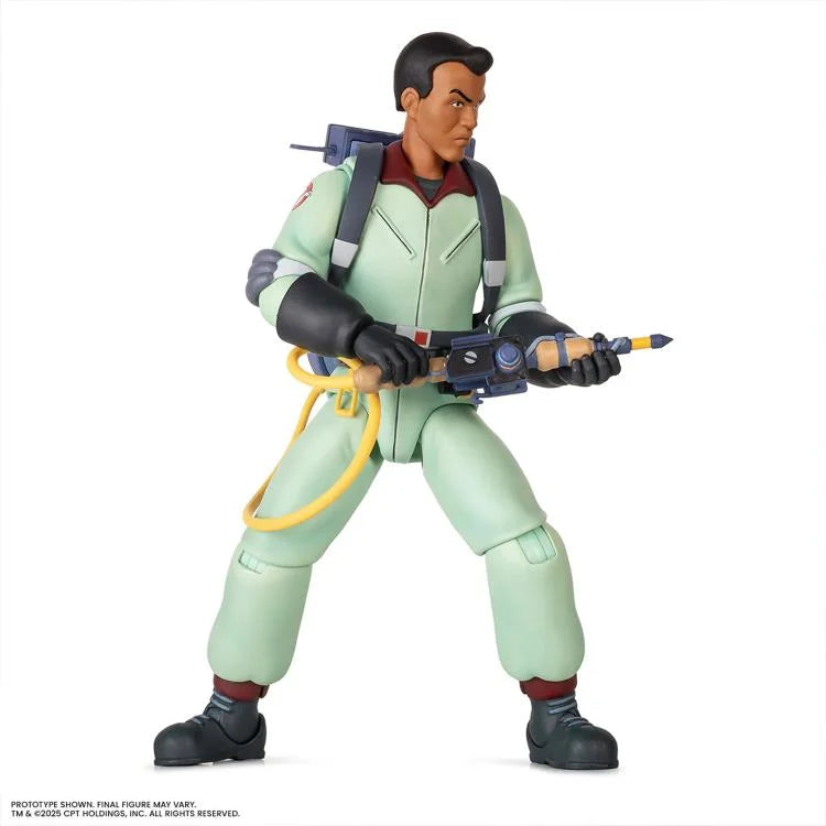 Preventa Figura Winston Zeddemore - The Real Ghostbusters marca Mondo escala pequeña 1/12