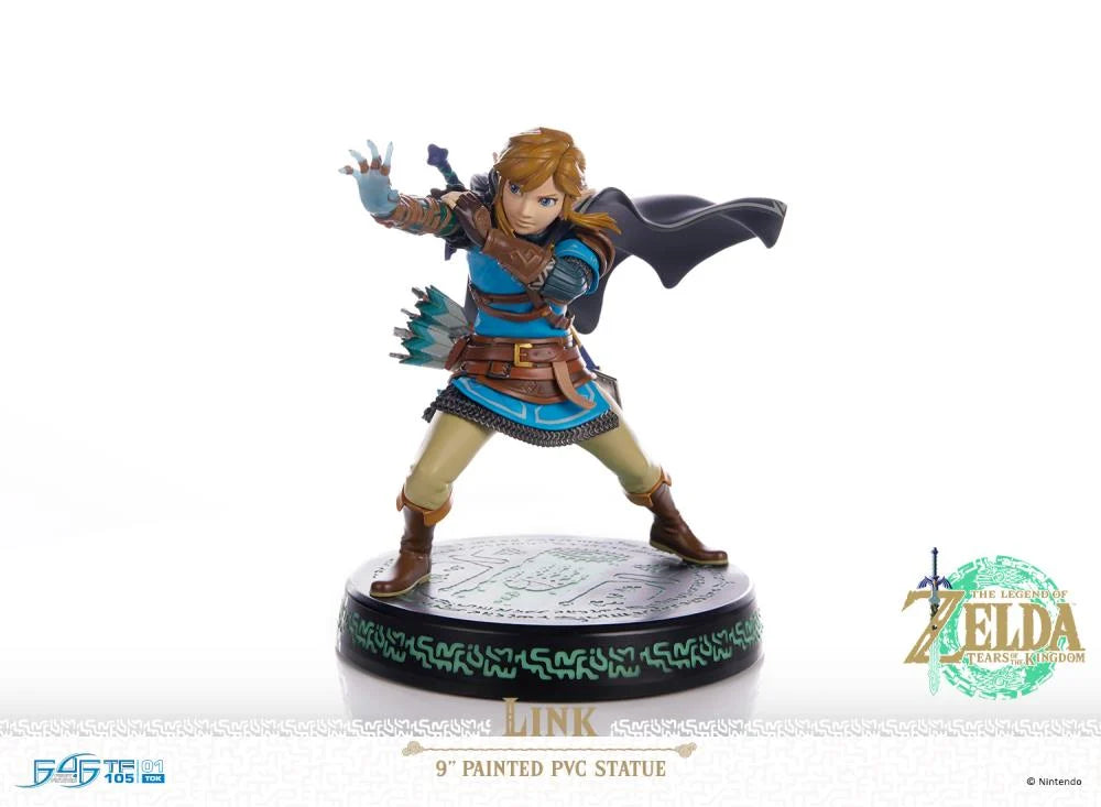 Pedido Estatua LINK - The Legend of Zelda: Tears of the Kingdom marca First 4 Figures (23 cm)