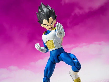 Preventa Figura Vegeta - Dragon Ball Daima - S.H.Figuarts marca Bandai Spirits escala pequeña 1/12