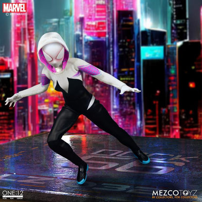 Preventa Figura Ghost Spider (Spider-Gwen) - Marvel Comics One:12 Collective marca Mezco Toyz 77310 escala pequeña 1/12