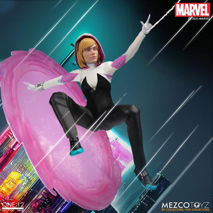 Preventa Figura Ghost Spider (Spider-Gwen) - Marvel Comics One:12 Collective marca Mezco Toyz 77310 escala pequeña 1/12