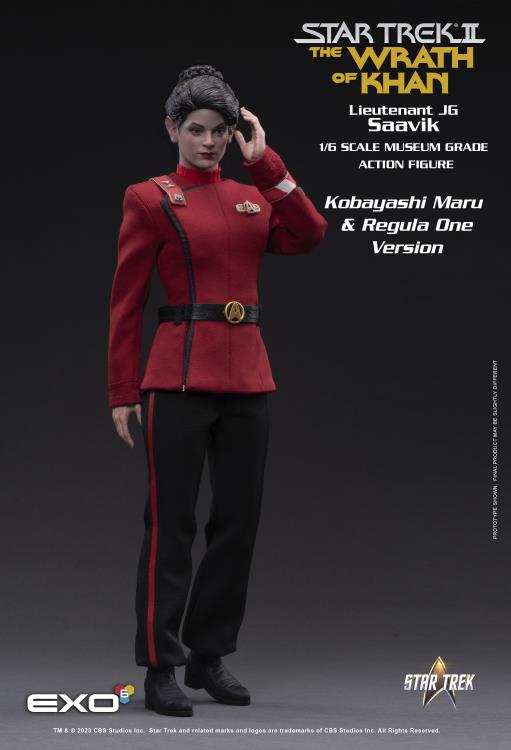 Preventa Figura Lieutenant Saavik (Regula One version) - Star Trek: The Wrath of Khan marca EXO-6 EXO-01-047E escala 1/6