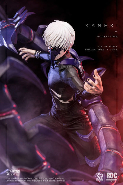 Preventa Figura KANEKI (Battle Suit Version) - Tokyo Ghoul marca Rocket Toys ROC-025 escala 1/6