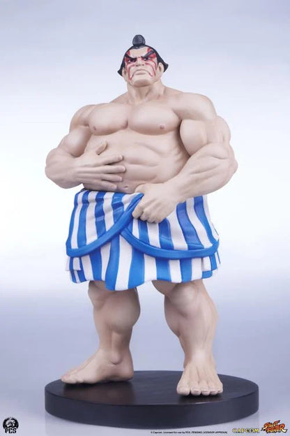 Preventa Set Estatuas Karin y E. Honda - Street Jam - Street Fighter marca PCS Collectibles escala 1/10