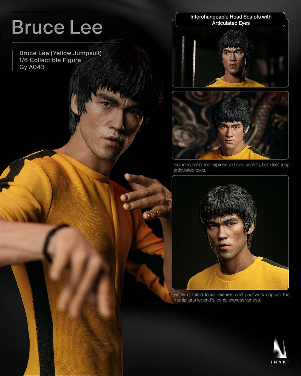 Preventa Figura Bruce Lee (Yellow Jumpsuit) marca INART A043 escala 1/6