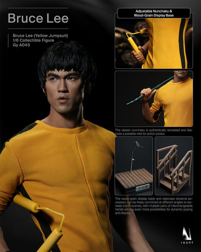 Preventa Figura Bruce Lee (Yellow Jumpsuit) marca INART A043 escala 1/6