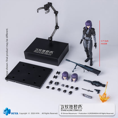 Preventa Figura Kusanagi Motoko (Battle Suit Version) - Ghost in the Shell: Stand Alone Complex - Exquisite Super Series marca HIYA ESG0203 escala 1/12