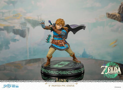 Pedido Estatua LINK - The Legend of Zelda: Tears of the Kingdom marca First 4 Figures (23 cm)