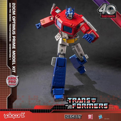 [EN STOCK]  Model Kit Optimus Prime (DIECAST) - Transformers - Advanced Model Kit Pro marca Yolopark (20 cm)