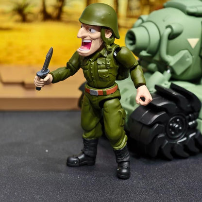 Preventa Figuras METAL SLUG 3 Serie 1 - AMK Mini Pro Series - Model Kit marca Yolopark