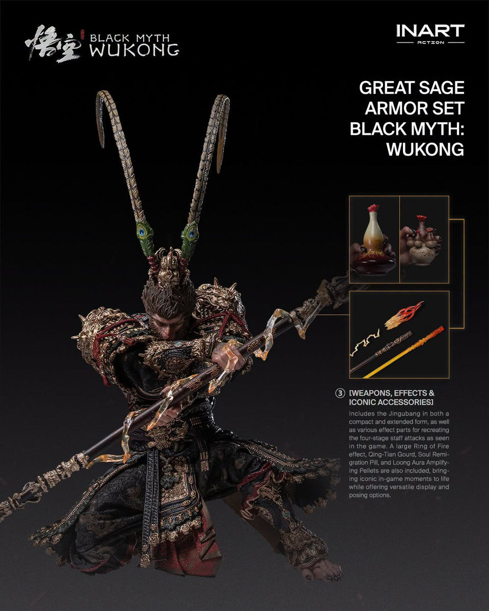 Preventa Figura Wukong (Great Sage Armor) - Black Myth: Wukong marca INART C0010 escala 1/12