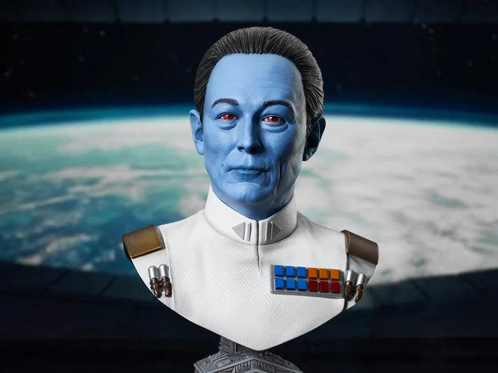 Preventa Busto Grand Admiral Thrawn (Edición limitada) (Resina) - Star Wars: Ahsoka Legends in 3D marca Diamond Select Toys escala 1/2