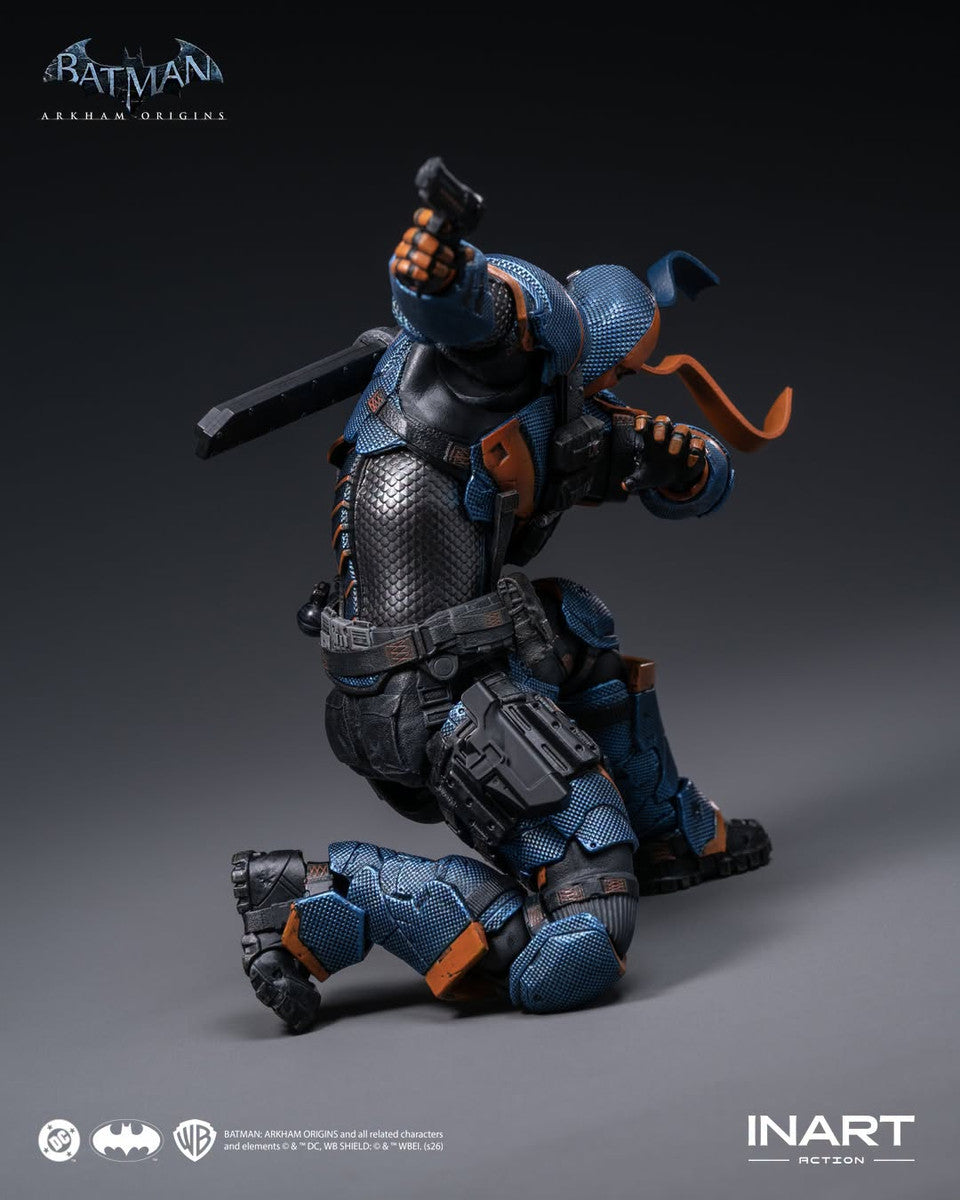 Preventa Figura DEATHSTROKE - Batman Arkham Origins marca INART G0012 escala 1/12
