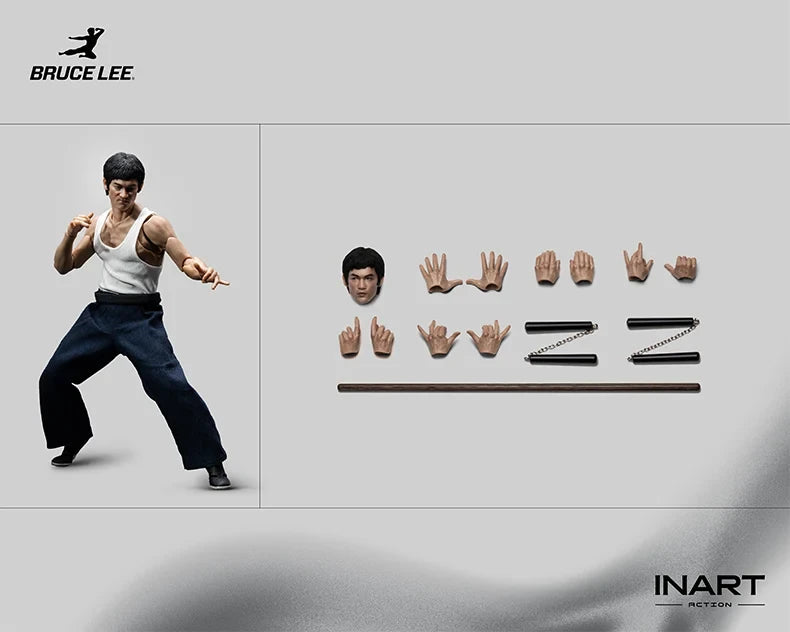 Preventa Figura Bruce Lee (Kung Fu Outfit) marca INART A037 escala 1/12