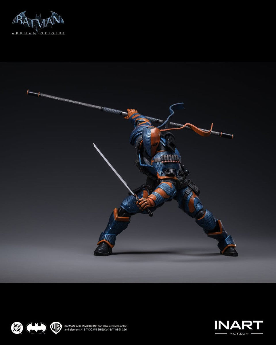 Preventa Figura DEATHSTROKE - Batman Arkham Origins marca INART G0012 escala 1/12