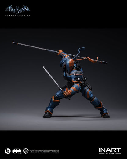 Preventa Figura DEATHSTROKE - Batman Arkham Origins marca INART G0012 escala 1/12