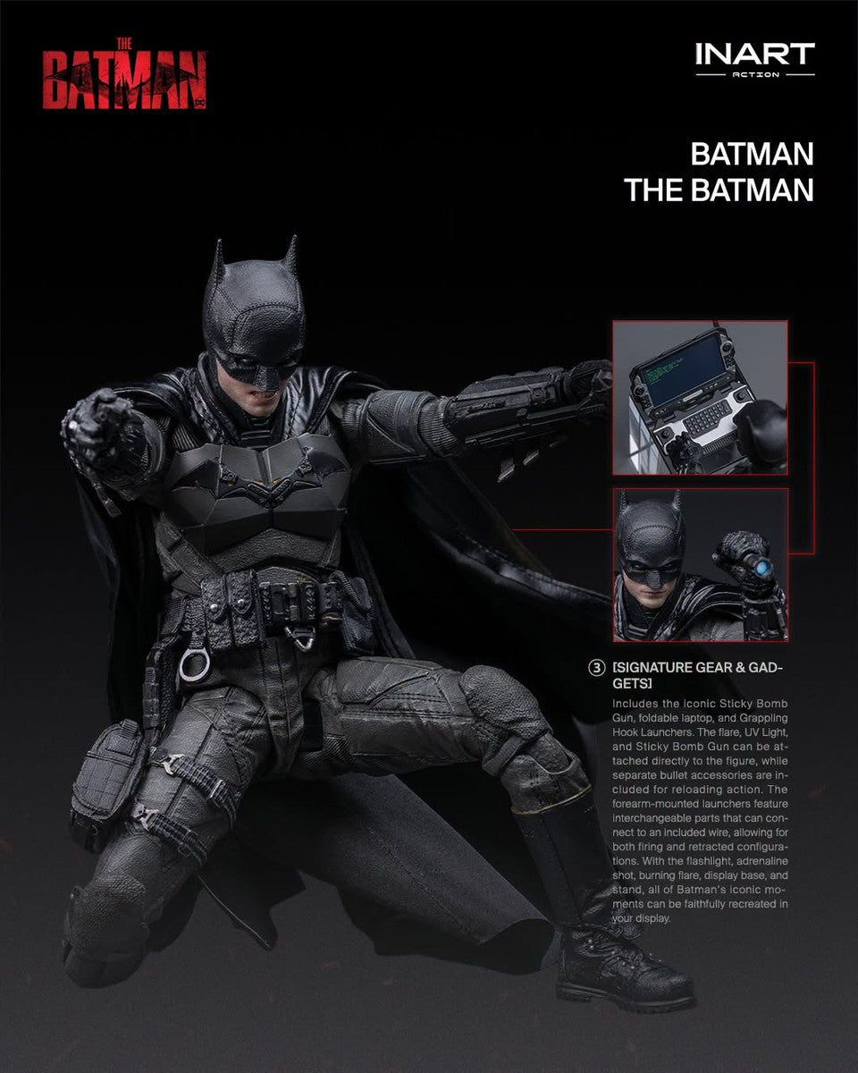 Preventa Figura BATMAN - The Batman marca INART M0006 escala 1/12