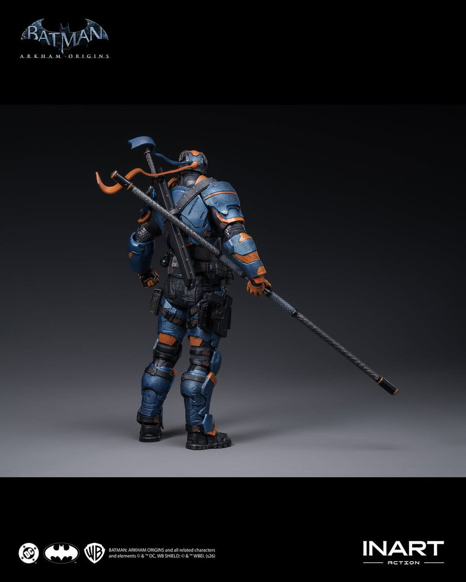 Preventa Figura DEATHSTROKE - Batman Arkham Origins marca INART G0012 escala 1/12