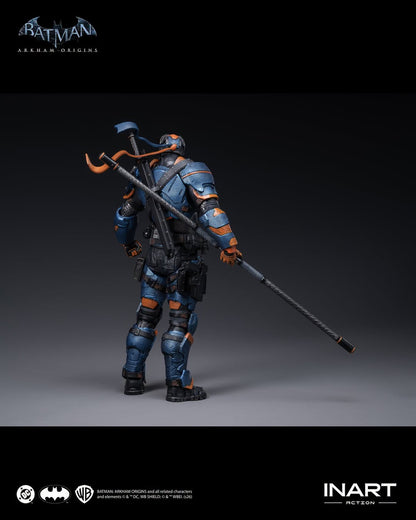 Preventa Figura DEATHSTROKE - Batman Arkham Origins marca INART G0012 escala 1/12